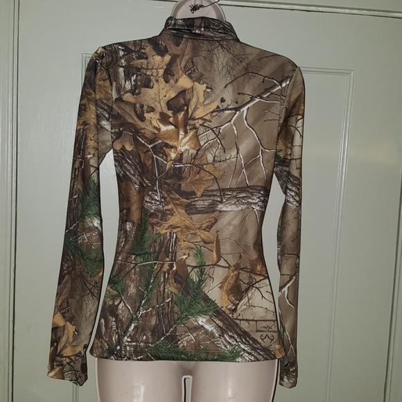 Duck Dynasty RealTree Xtra 1/4 Zip Jacket Sz L - Picture 7 of 8